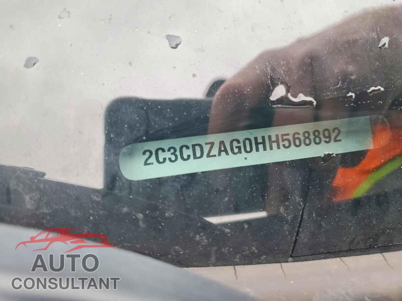DODGE CHALLENGER 2017 - 2C3CDZAG0HH568892