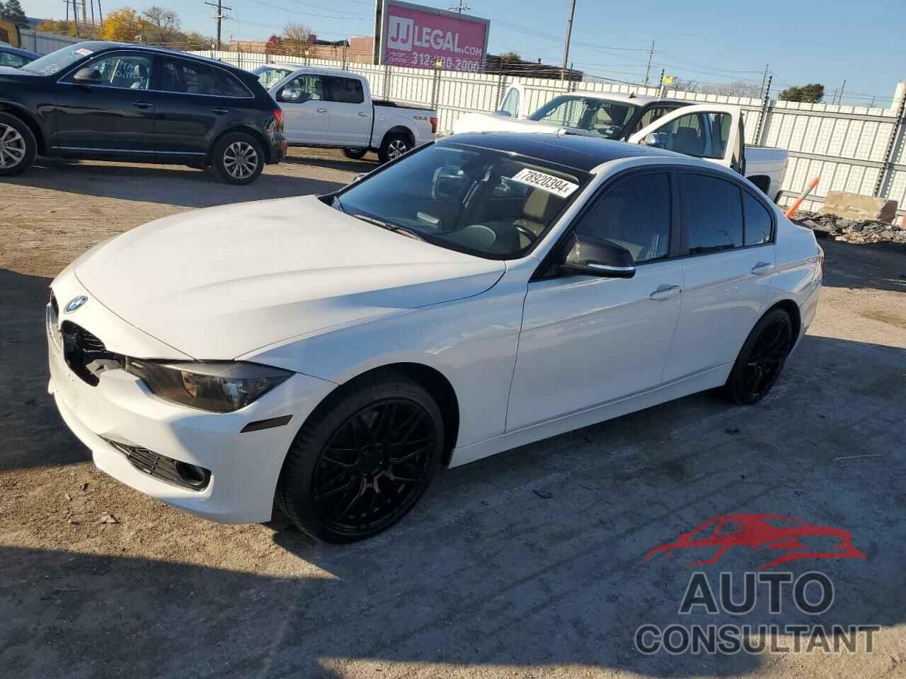 BMW 3 SERIES 2014 - WBA3B3G58ENR84421