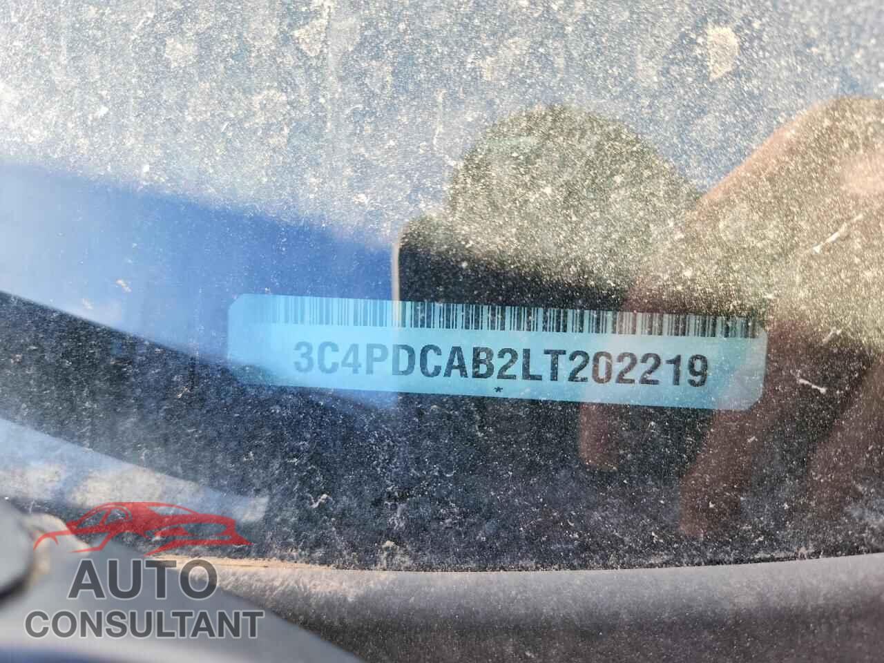 DODGE JOURNEY 2020 - 3C4PDCAB2LT202219