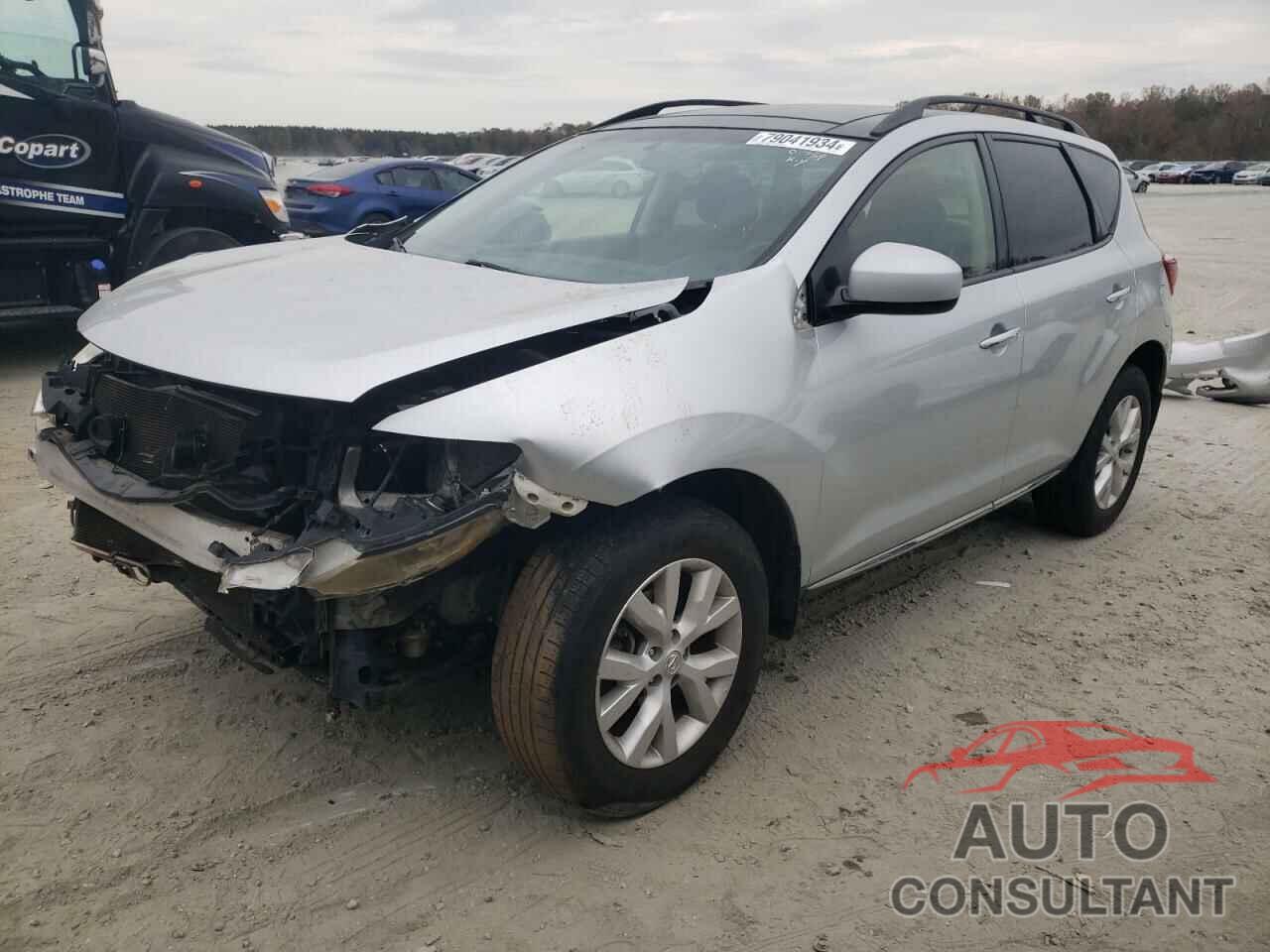 NISSAN MURANO 2012 - JN8AZ1MW5CW230167