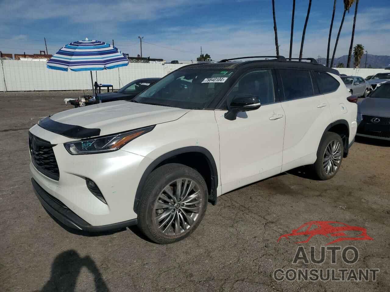 TOYOTA HIGHLANDER 2020 - 5TDEBRCH8LS003137