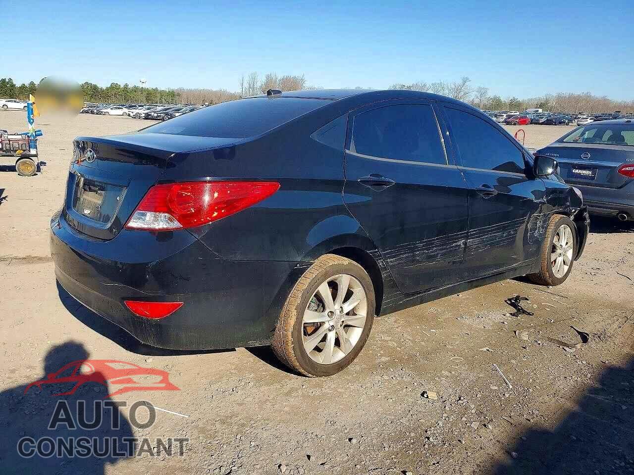 HYUNDAI ACCENT 2012 - KMHCU4AE6CU060392