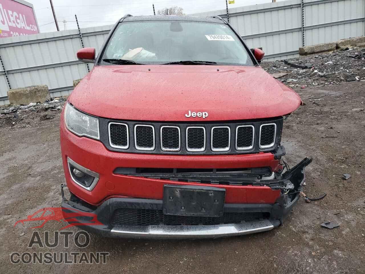 JEEP COMPASS 2018 - 3C4NJDCB1JT321072