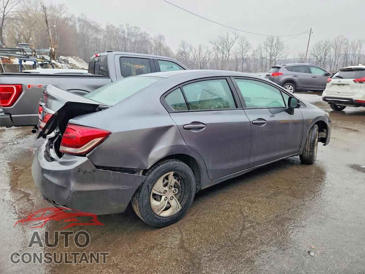 HONDA CIVIC 2013 - 19XFB2F50DE233361