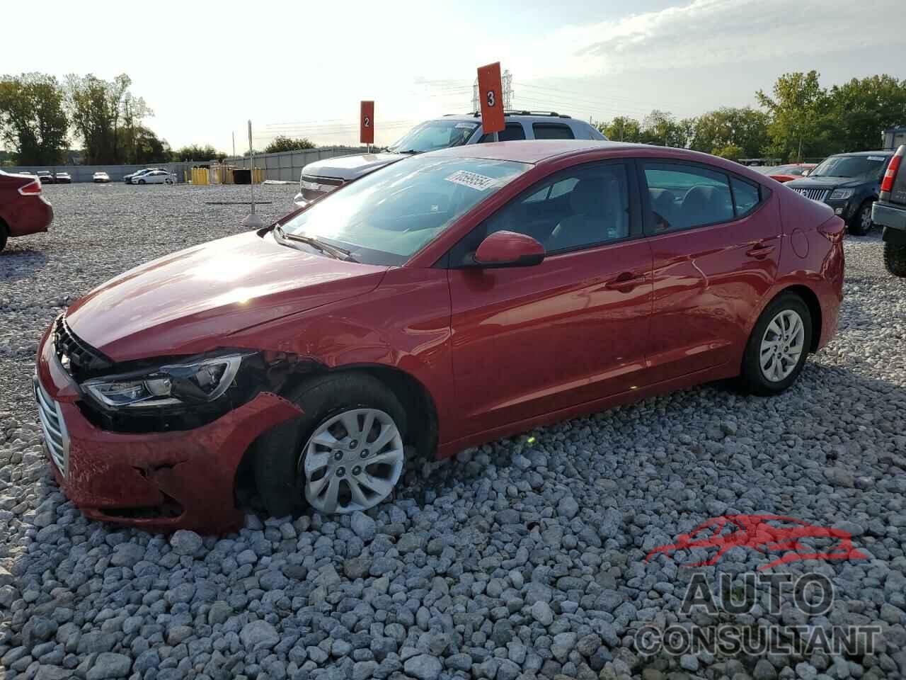 HYUNDAI ELANTRA 2017 - 5NPD74LF6HH155493