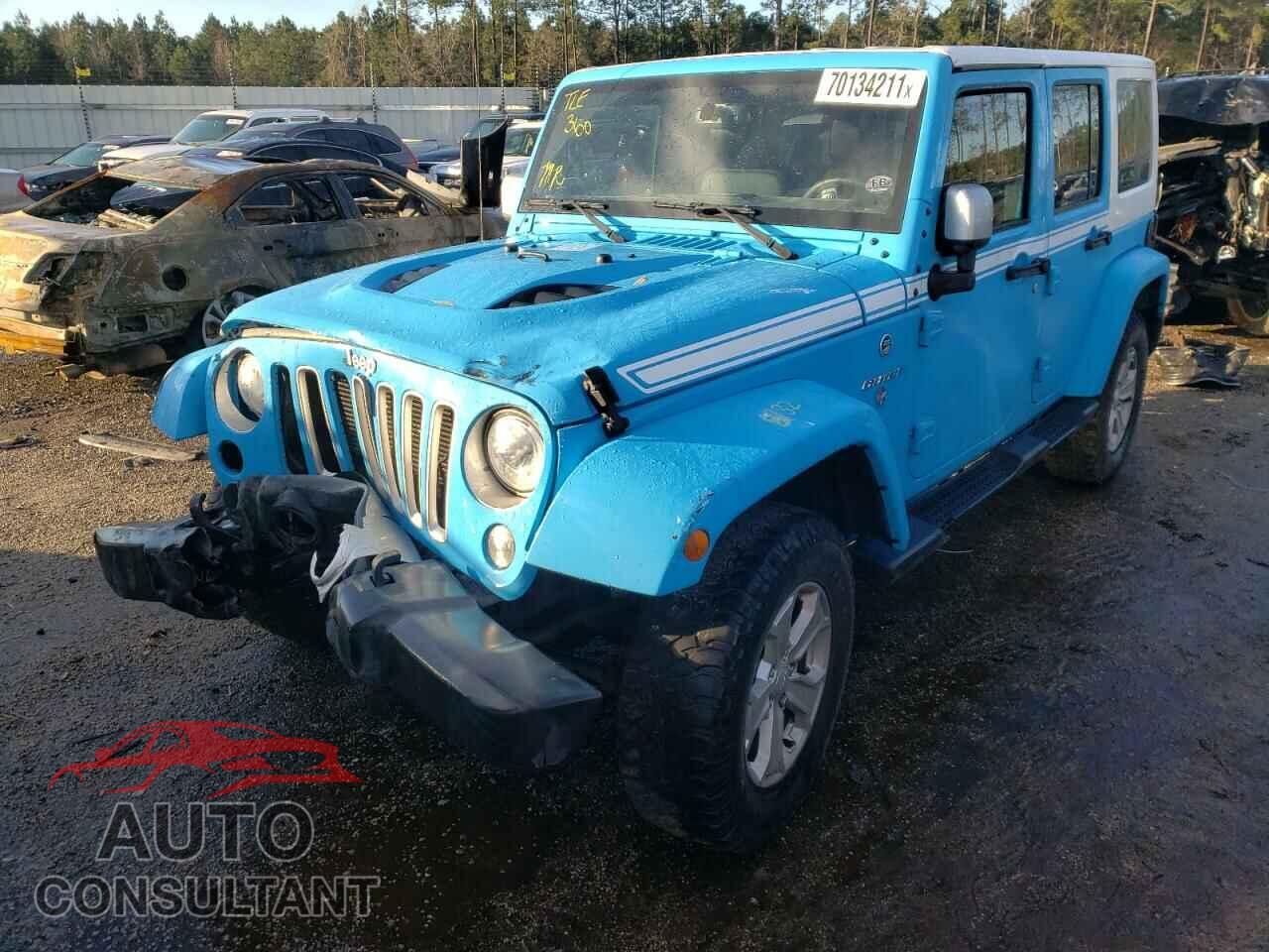 JEEP WRANGLER 2017 - 1C4BJWEG3HL686866