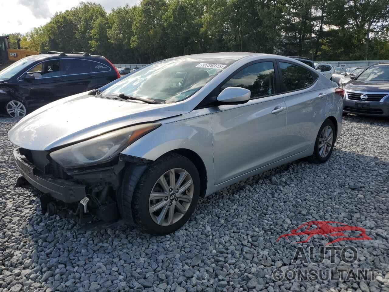 HYUNDAI ELANTRA 2014 - 5NPDH4AEXEH494390