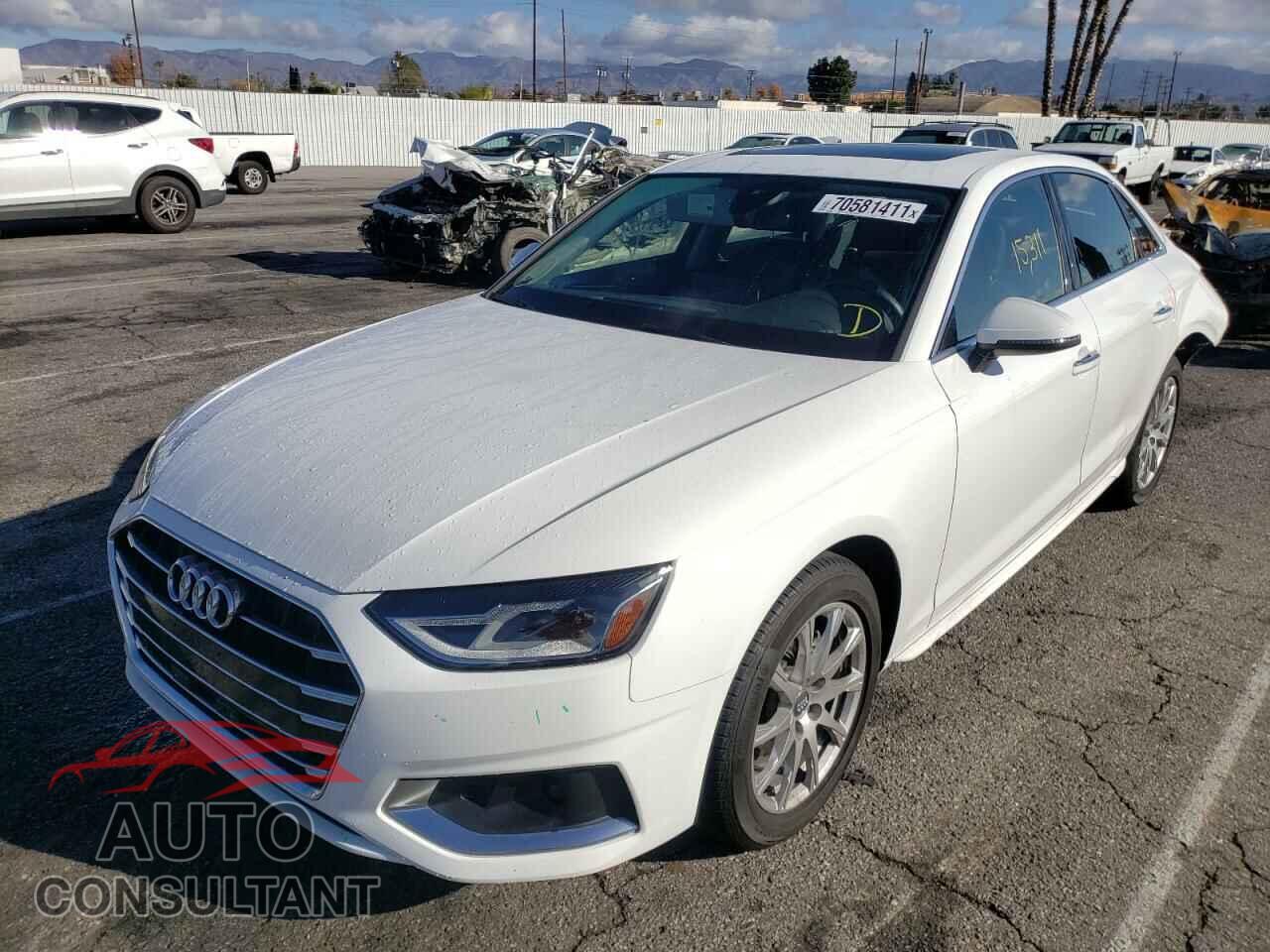 AUDI A4 2020 - WAUGMAF48LA038462