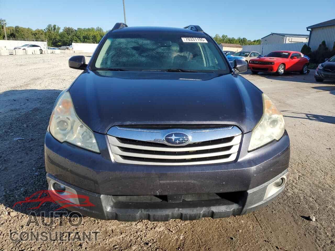 SUBARU OUTBACK 2011 - 4S4BRBCC8B3365118