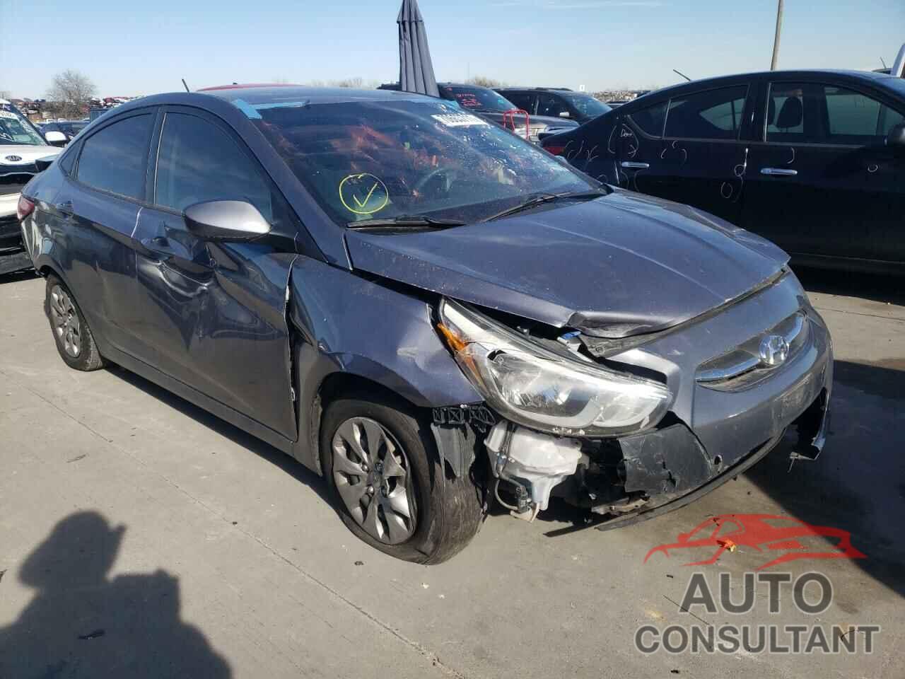 HYUNDAI ACCENT 2017 - KMHCT4AE6HU280190