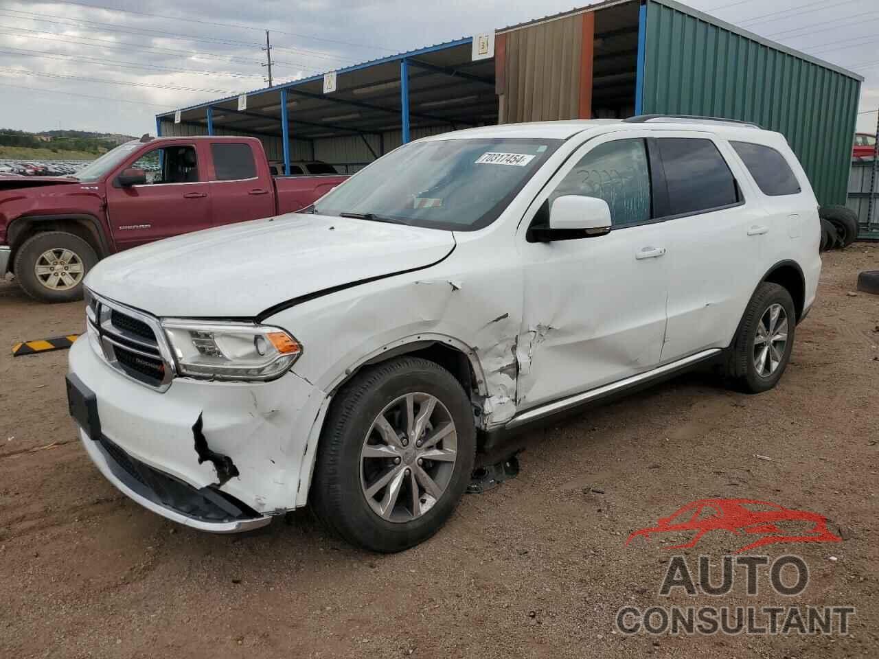 DODGE DURANGO 2016 - 1C4RDJDG8GC433101