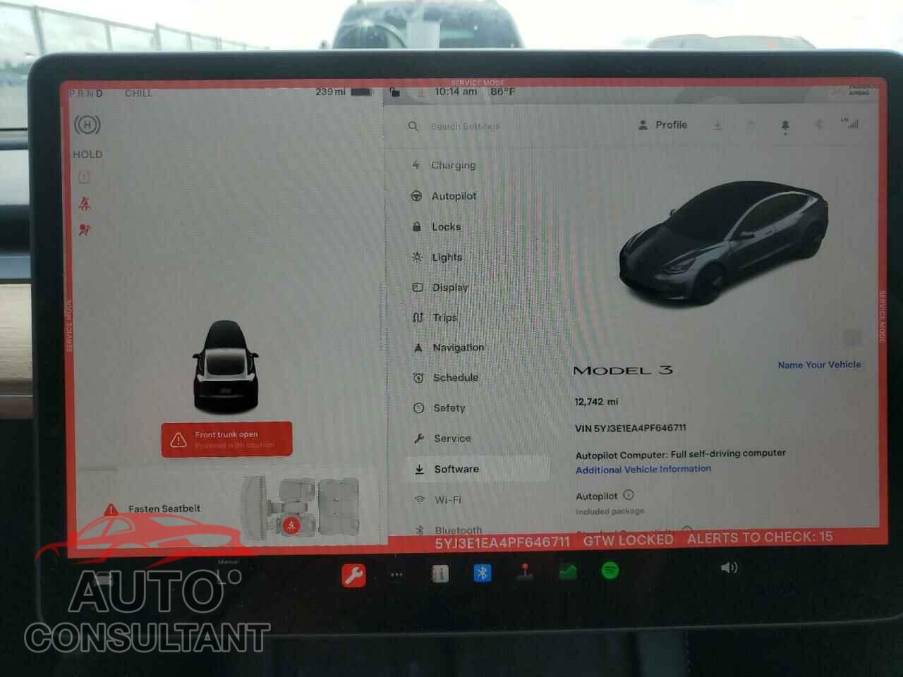 TESLA MODEL 3 2023 - 5YJ3E1EA4PF646711