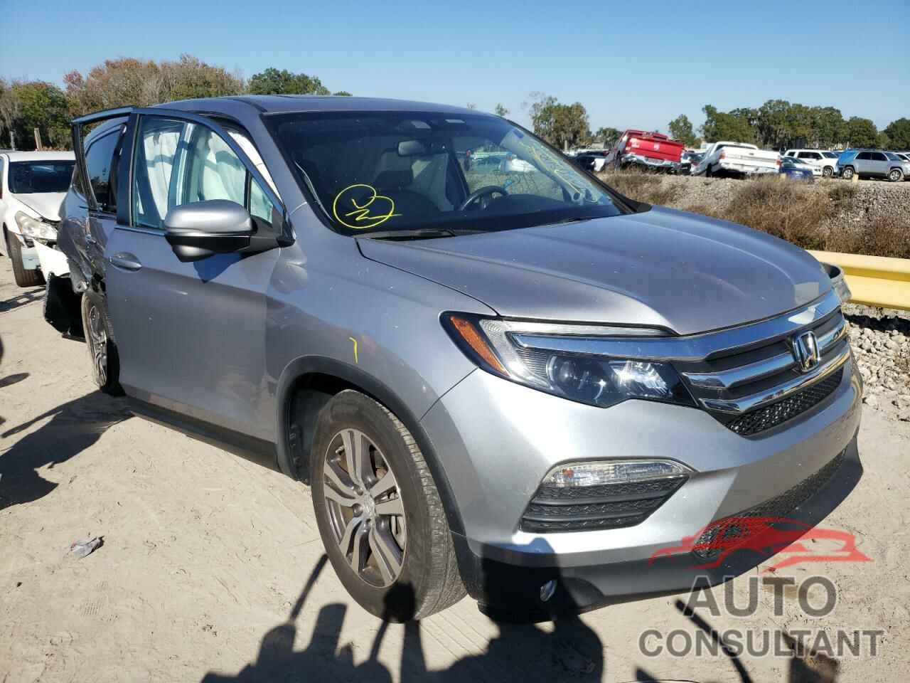 HONDA PILOT 2017 - 5FNYF5H59HB038077