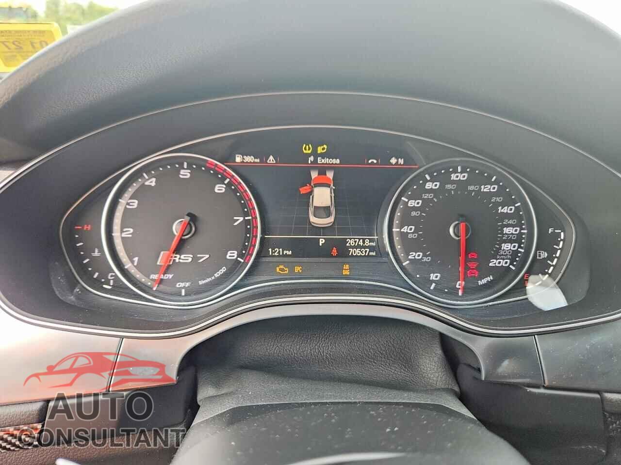 AUDI S7/RS7 2016 - WUAW2AFC4GN900962