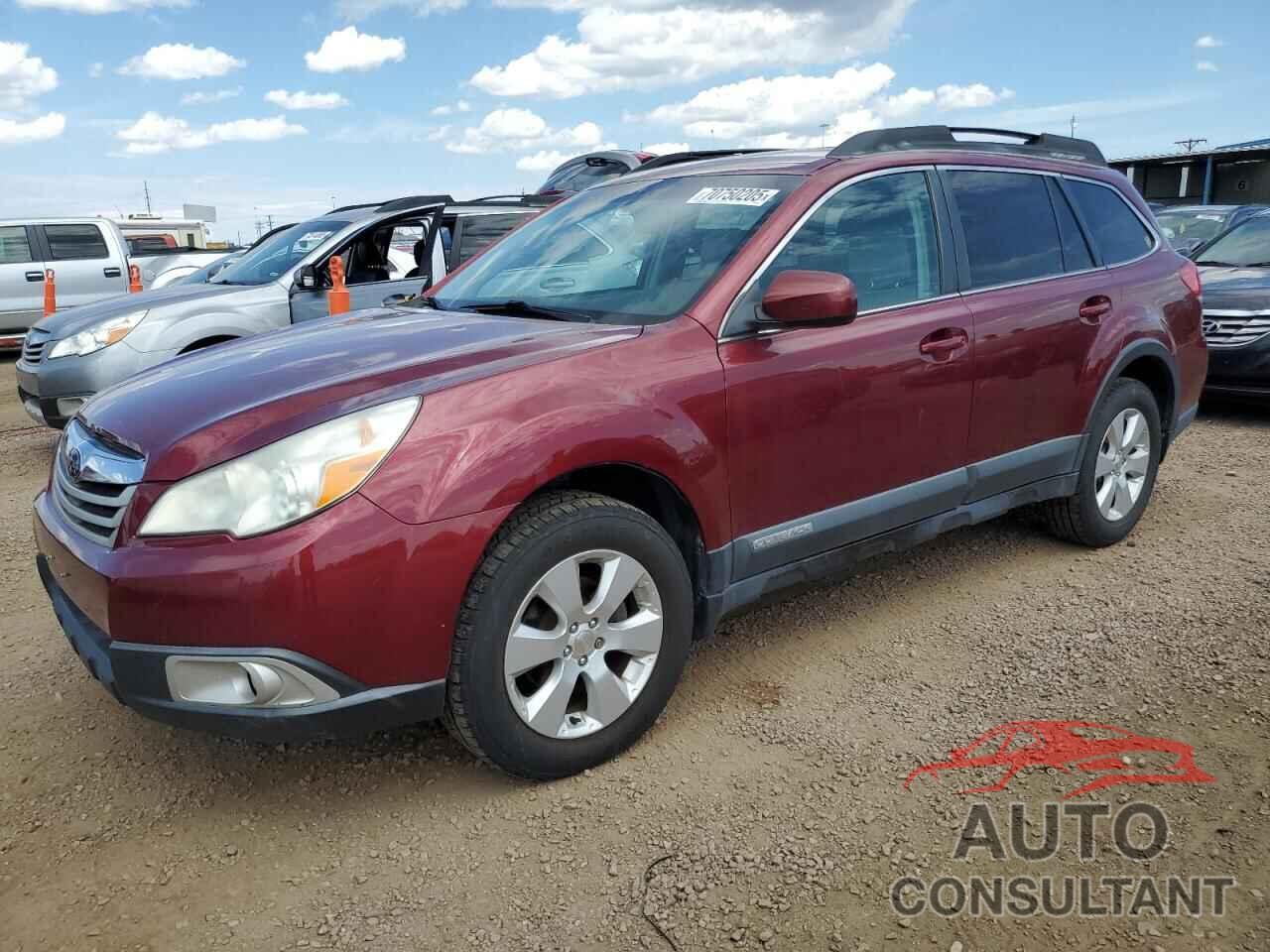 SUBARU OUTBACK 2011 - 4S4BRBGC7B3426985