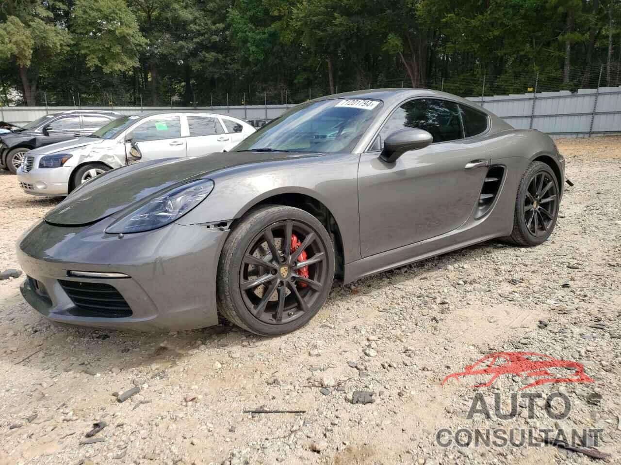 PORSCHE CAYMAN 2018 - WP0AB2A87JK279225