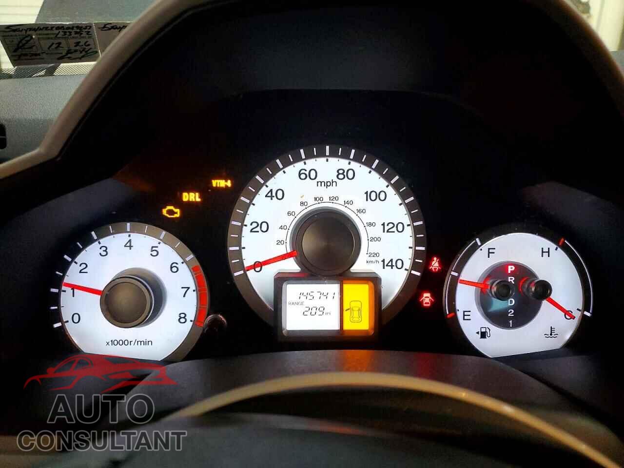 HONDA PILOT 2011 - 5FNYF4H2XBB089207