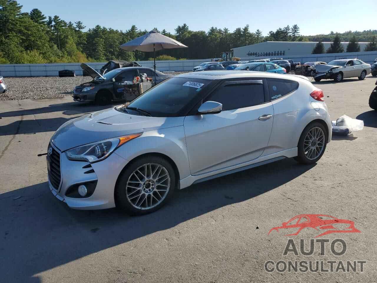 HYUNDAI VELOSTER 2013 - KMHTC6AE4DU126437