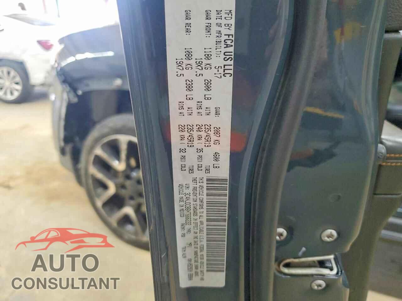 JEEP COMPASS 2017 - 3C4NJDCB6HT666222