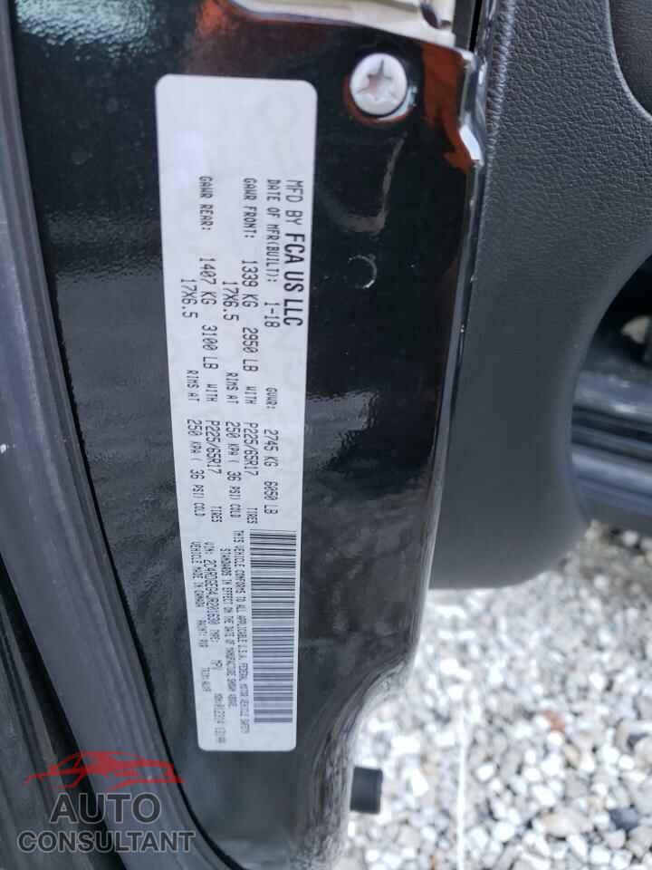 DODGE CARAVAN 2018 - 2C4RDGEG4JR201630