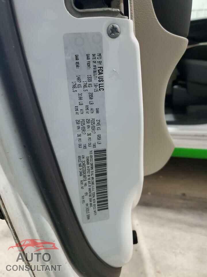 DODGE CARAVAN 2016 - 2C4RDGCG5GR180718
