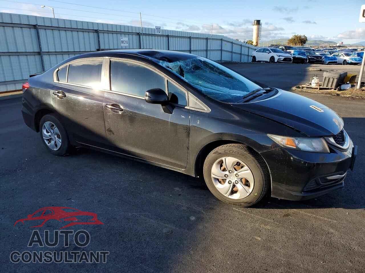 HONDA CIVIC 2013 - 19XFB2F54DE294812