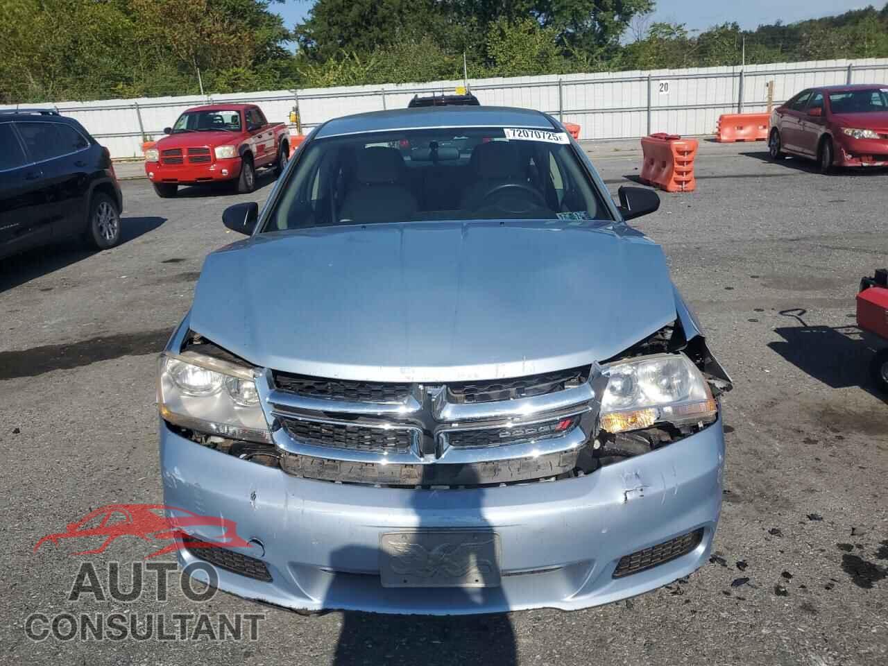 DODGE AVENGER 2013 - 1C3CDZAG6DN756379