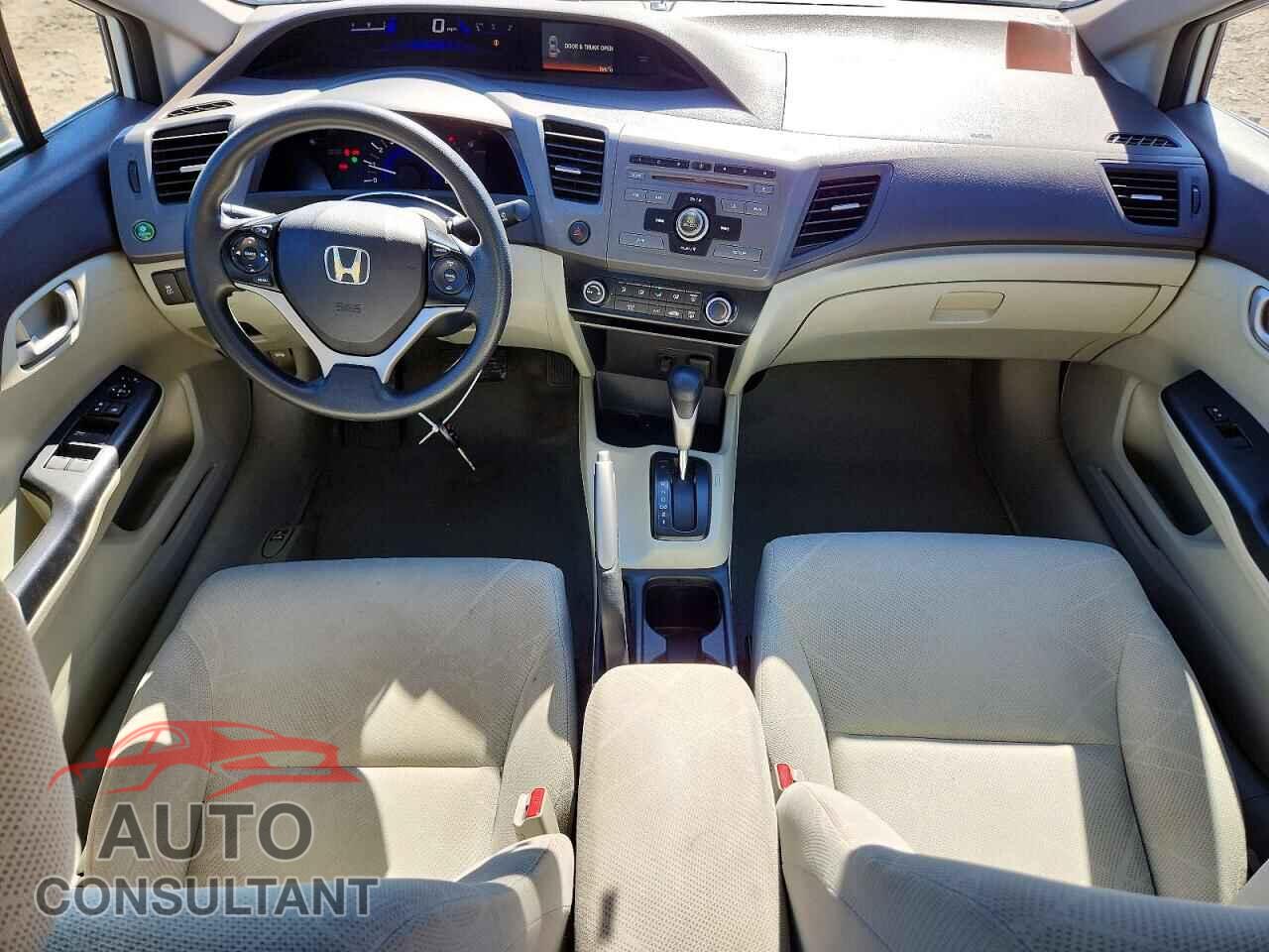 HONDA CIVIC 2012 - 2HGFB2F54CH300063