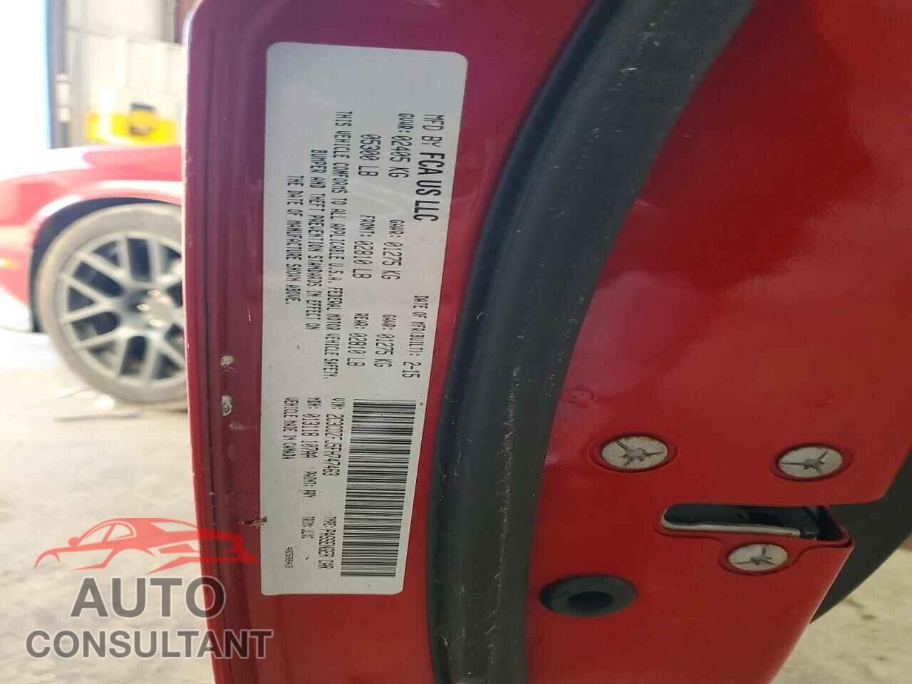 DODGE CHALLENGER 2015 - 2C3CDZFJ5FH747463