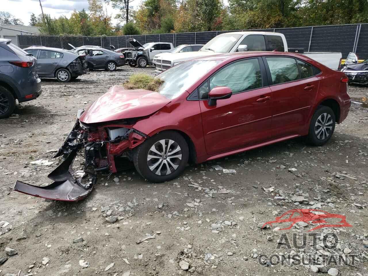 TOYOTA COROLLA 2022 - JTDEAMDE9NJ060456