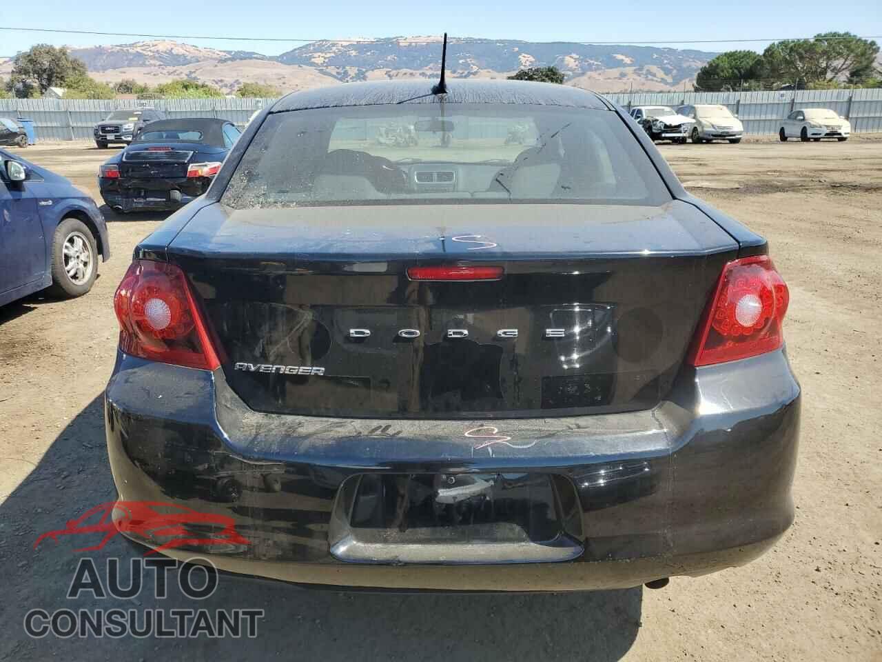 DODGE AVENGER 2012 - 1C3CDZAB2CN237851