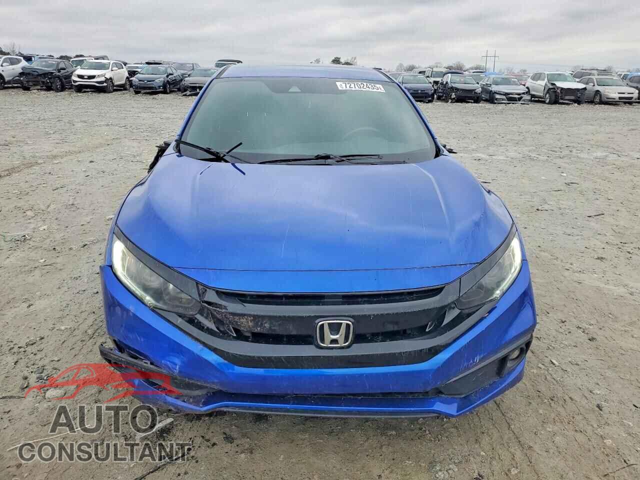HONDA CIVIC 2019 - 2HGFC2F86KH604629