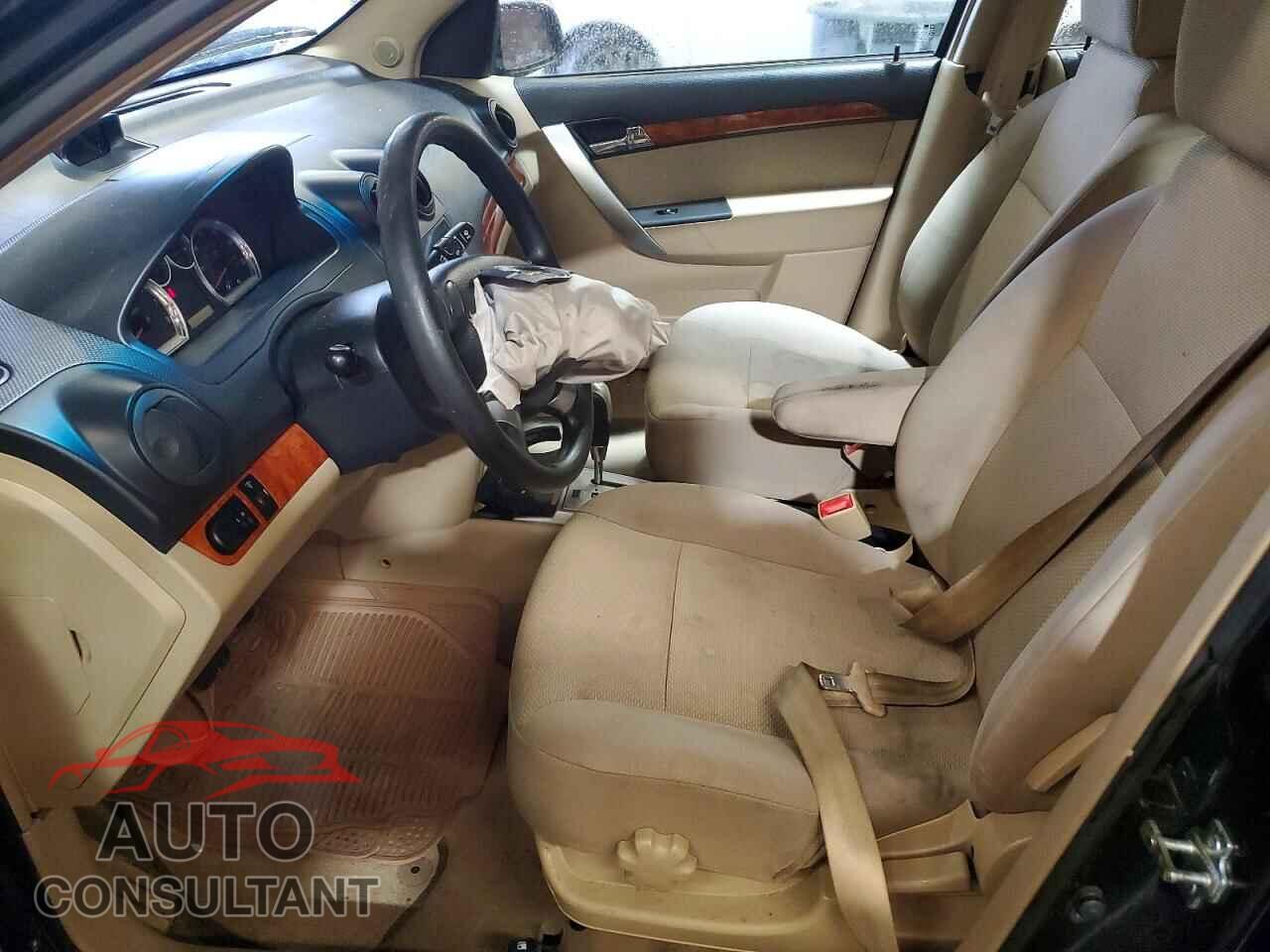 CHEVROLET AVEO 2011 - KL1TD5DE1BB203577