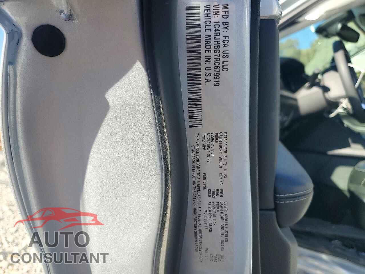 JEEP CHEROKEE 2024 - 1C4RJHBG7RC679919
