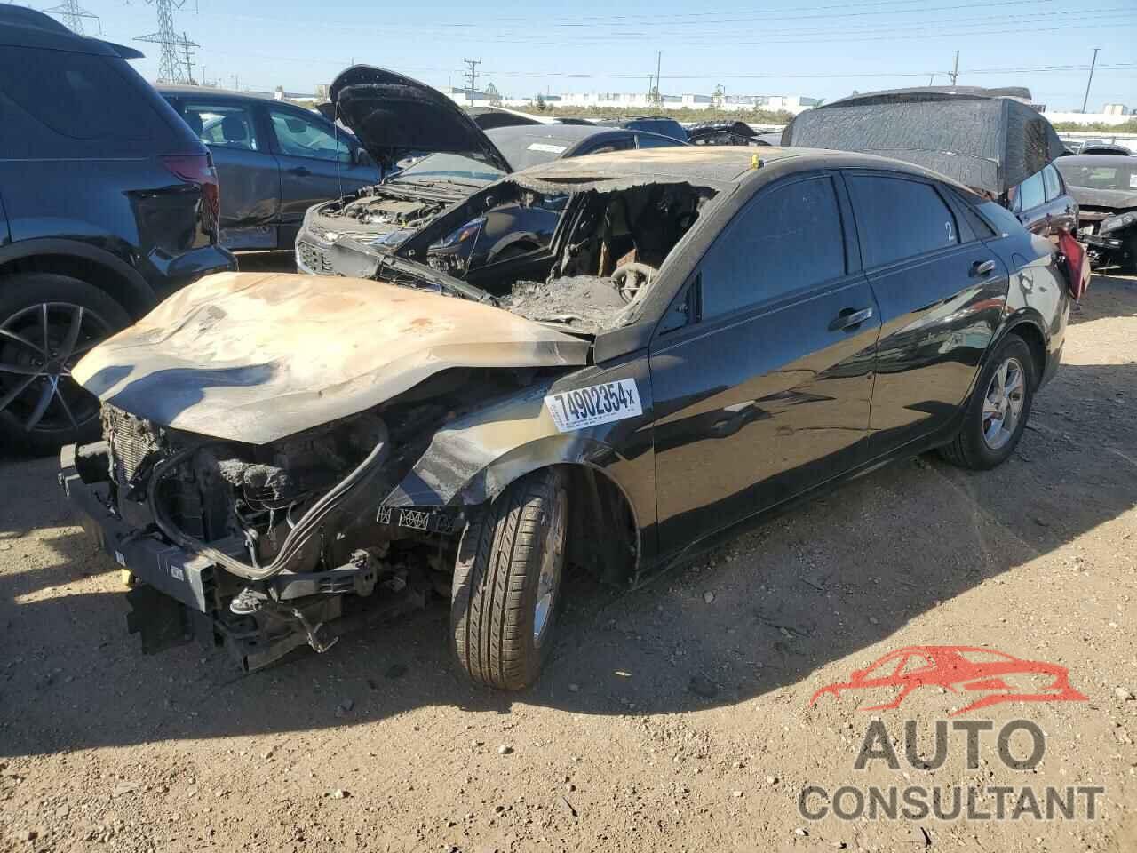 HYUNDAI ELANTRA 2021 - KMHLL4AG8MU139360