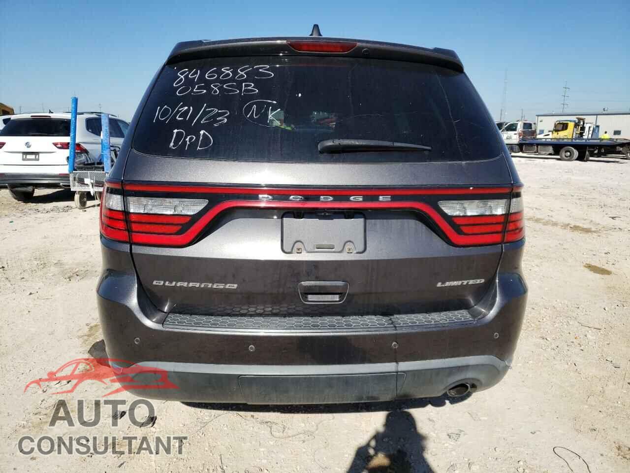 DODGE DURANGO 2016 - 1C4RDHDG4GC340486