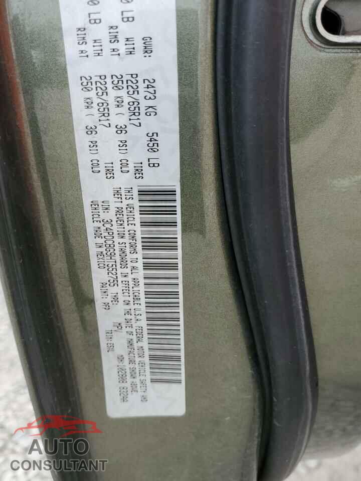DODGE JOURNEY 2017 - 3C4PDCBG9HT552755