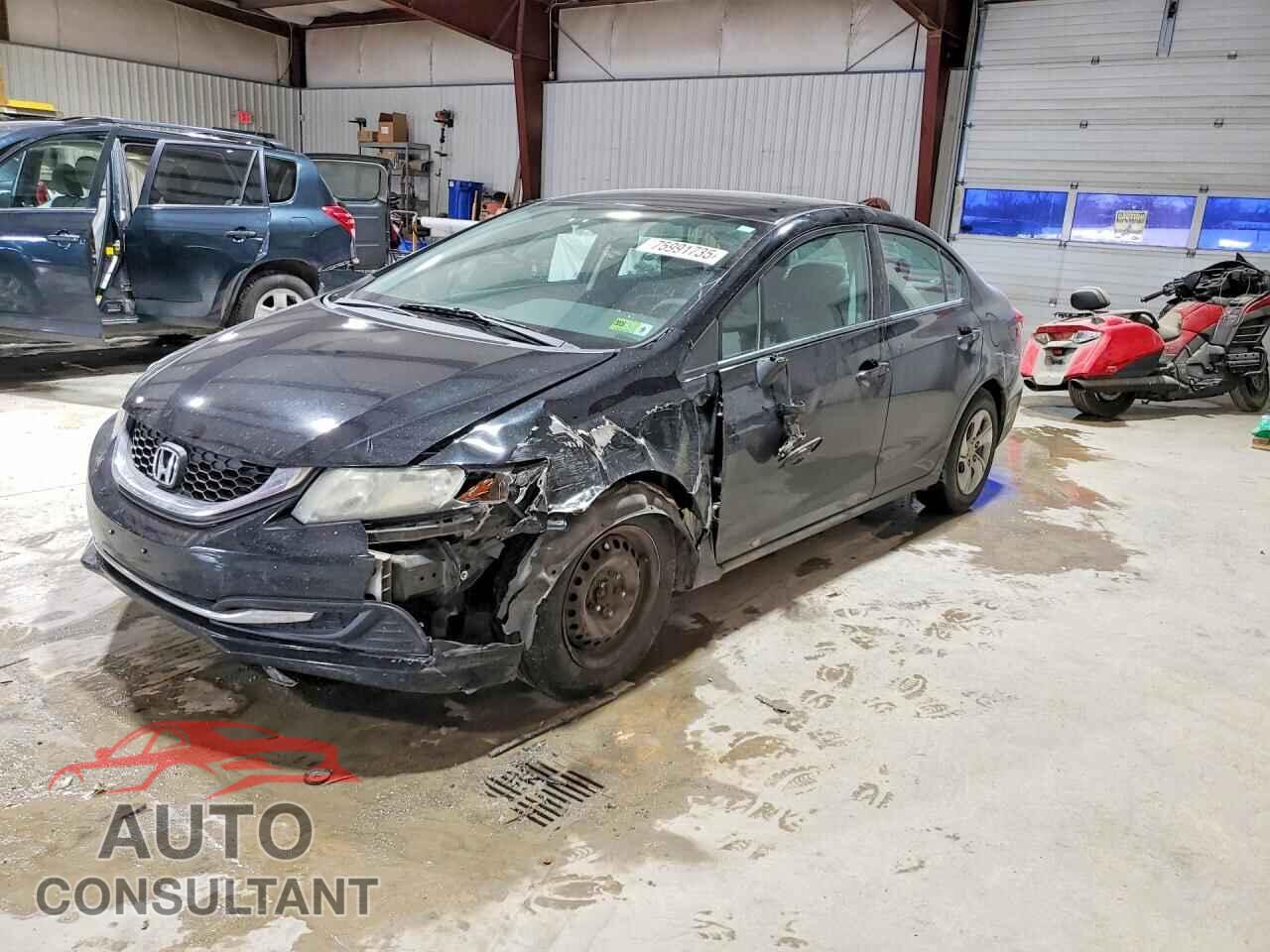 HONDA CIVIC 2013 - 19XFB2F55DE238040