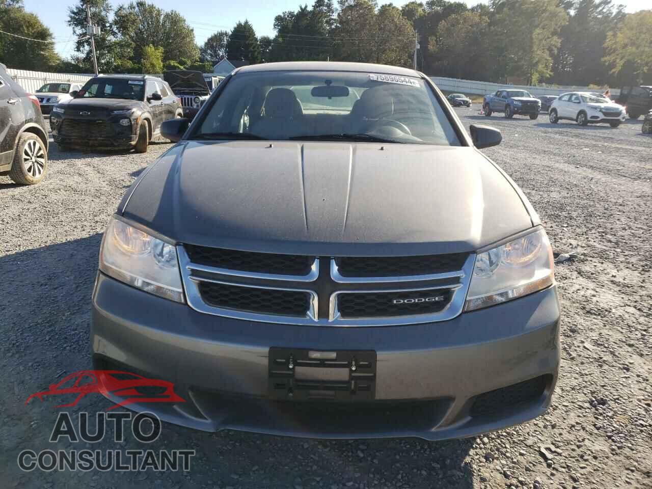 DODGE AVENGER 2012 - 1C3CDZAB2CN167557