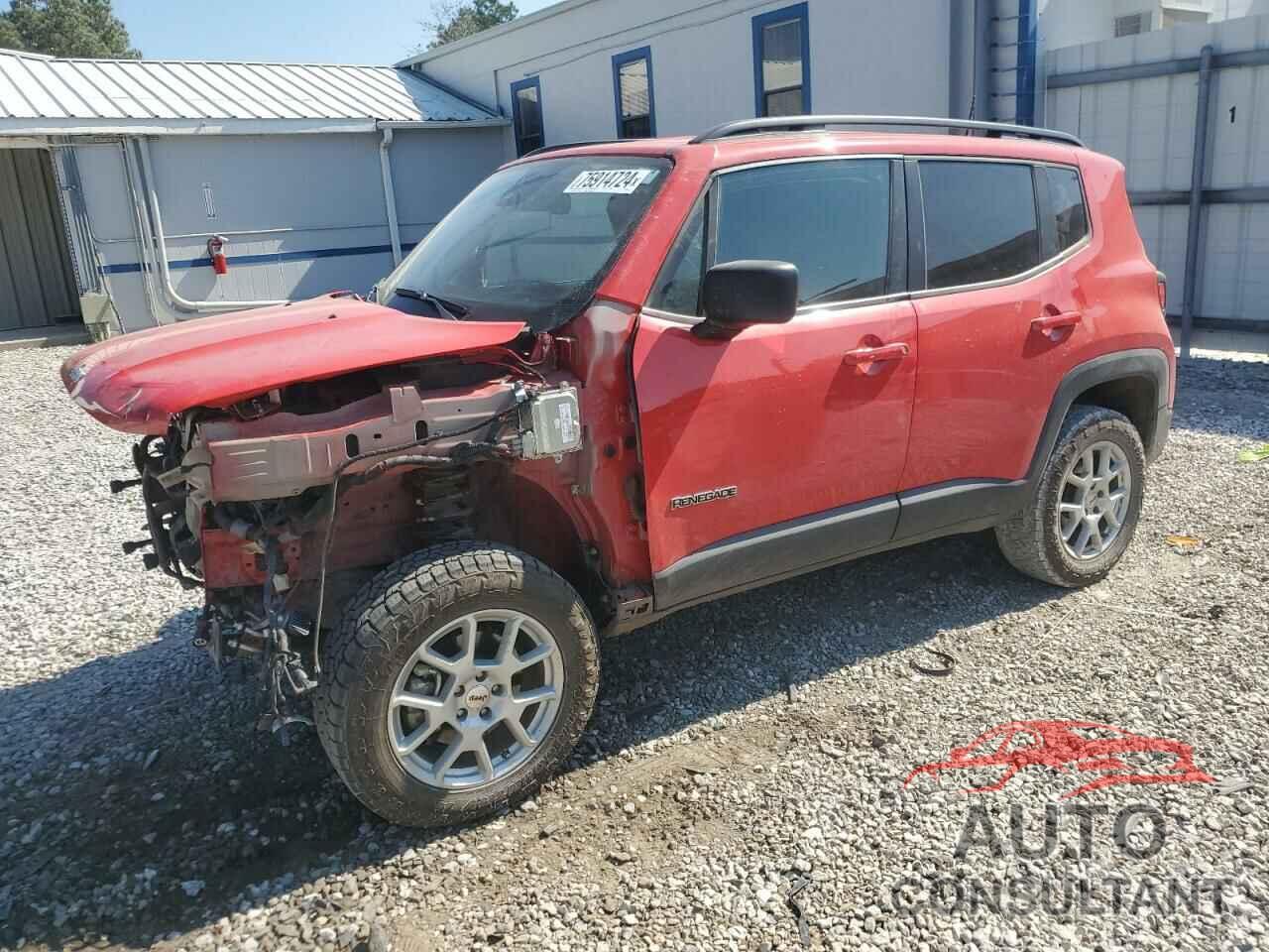 JEEP RENEGADE 2022 - ZACNJDB18NPN54501