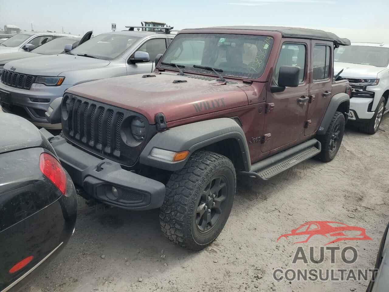 JEEP WRANGLER 2021 - 1C4HJXDG5MW693537