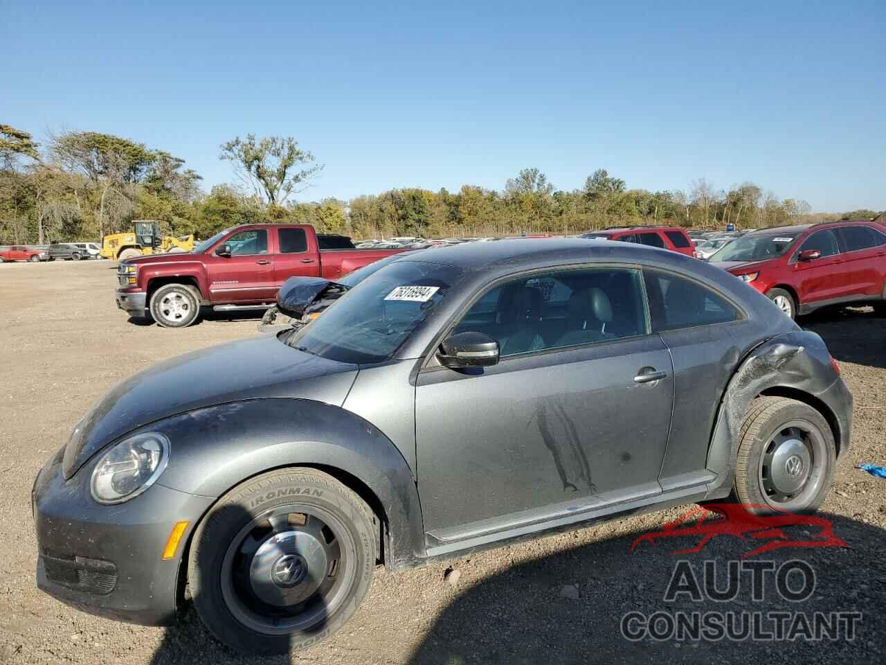 VOLKSWAGEN BEETLE 2012 - 3VWJP7AT3CM664972