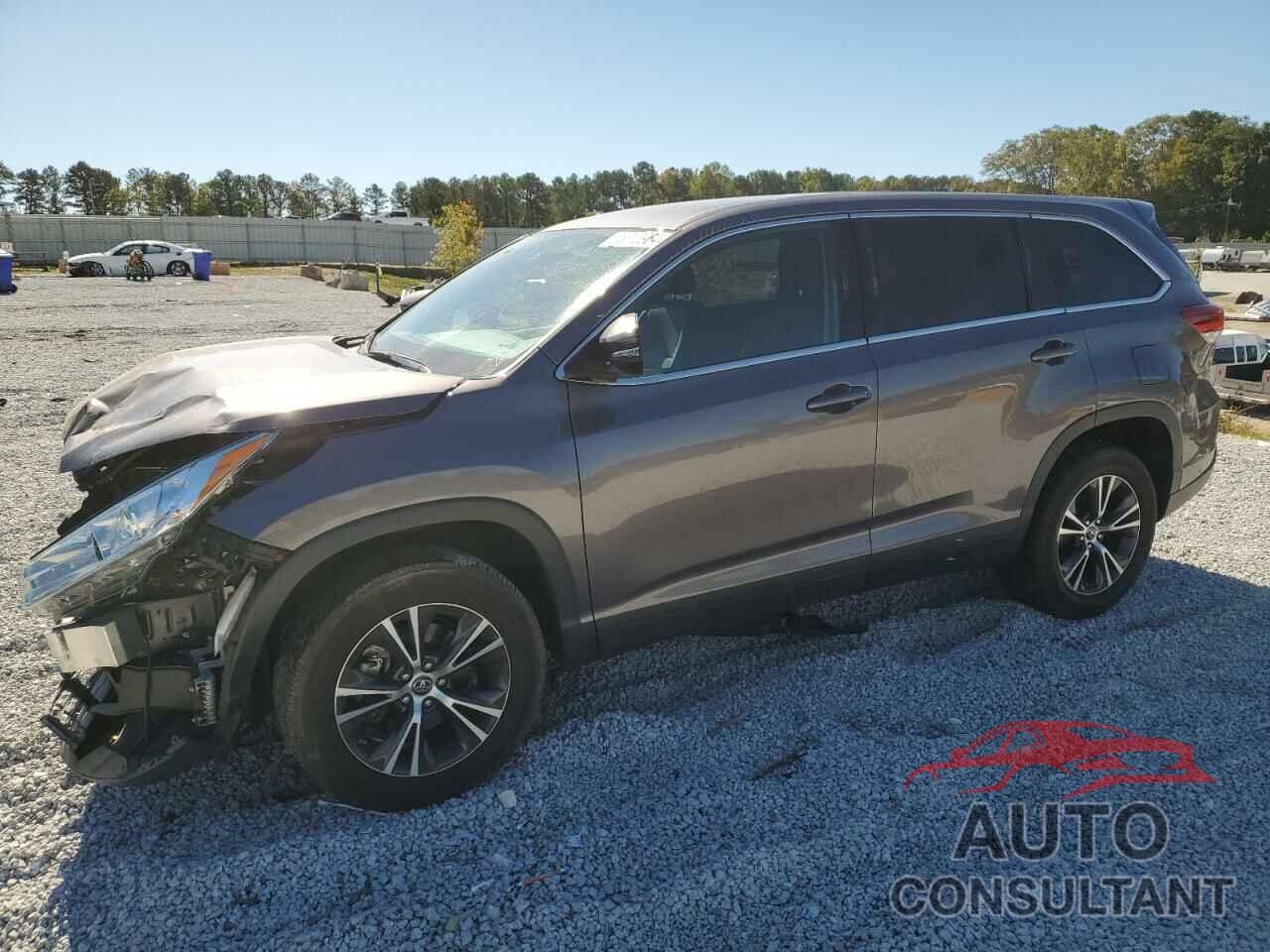 TOYOTA HIGHLANDER 2019 - 5TDZZRFH0KS317050