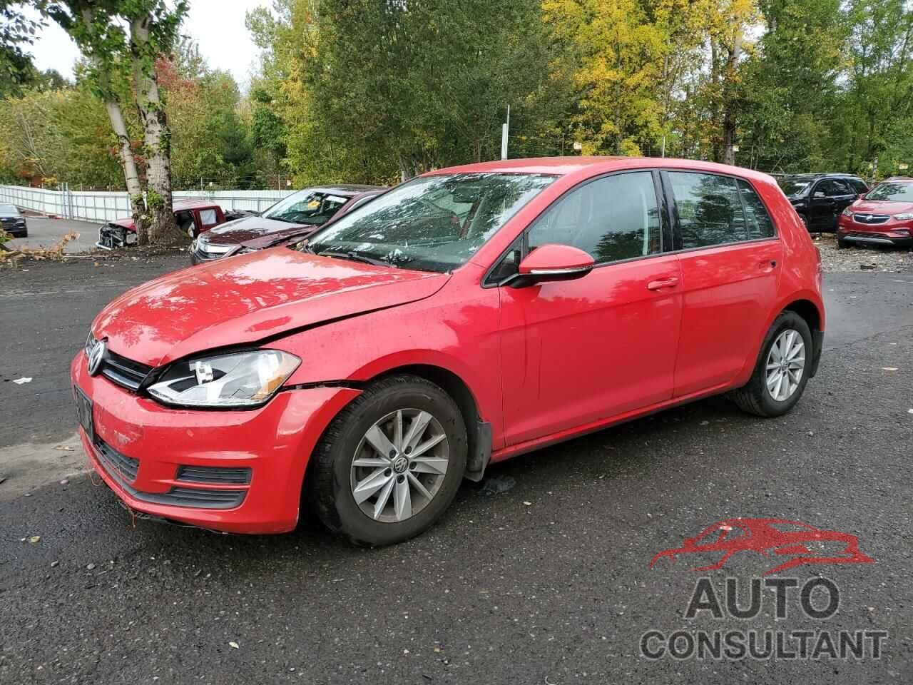 VOLKSWAGEN GOLF 2017 - 3VW217AUXHM010752