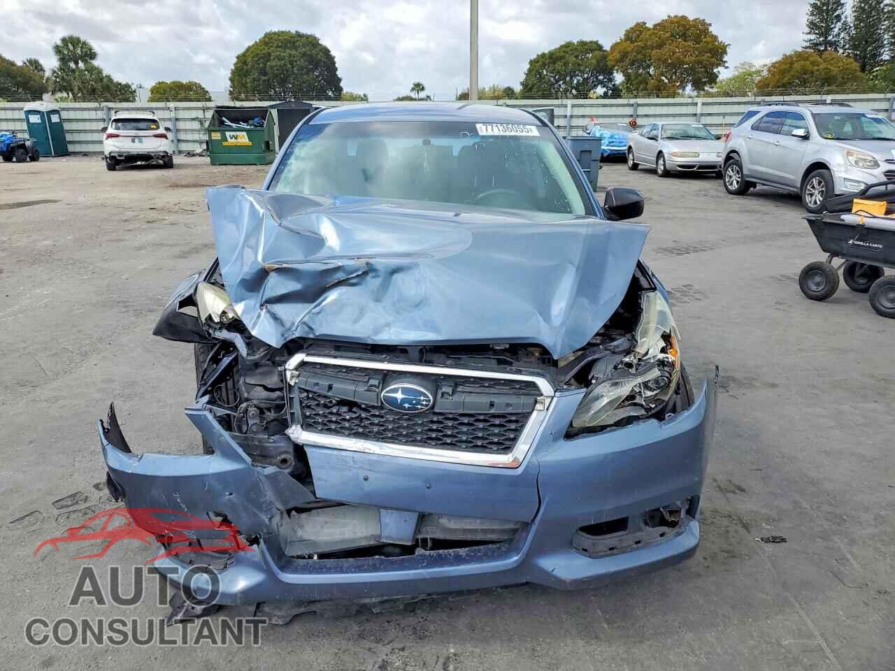 SUBARU LEGACY 2013 - 4S3BMBA67D3022433