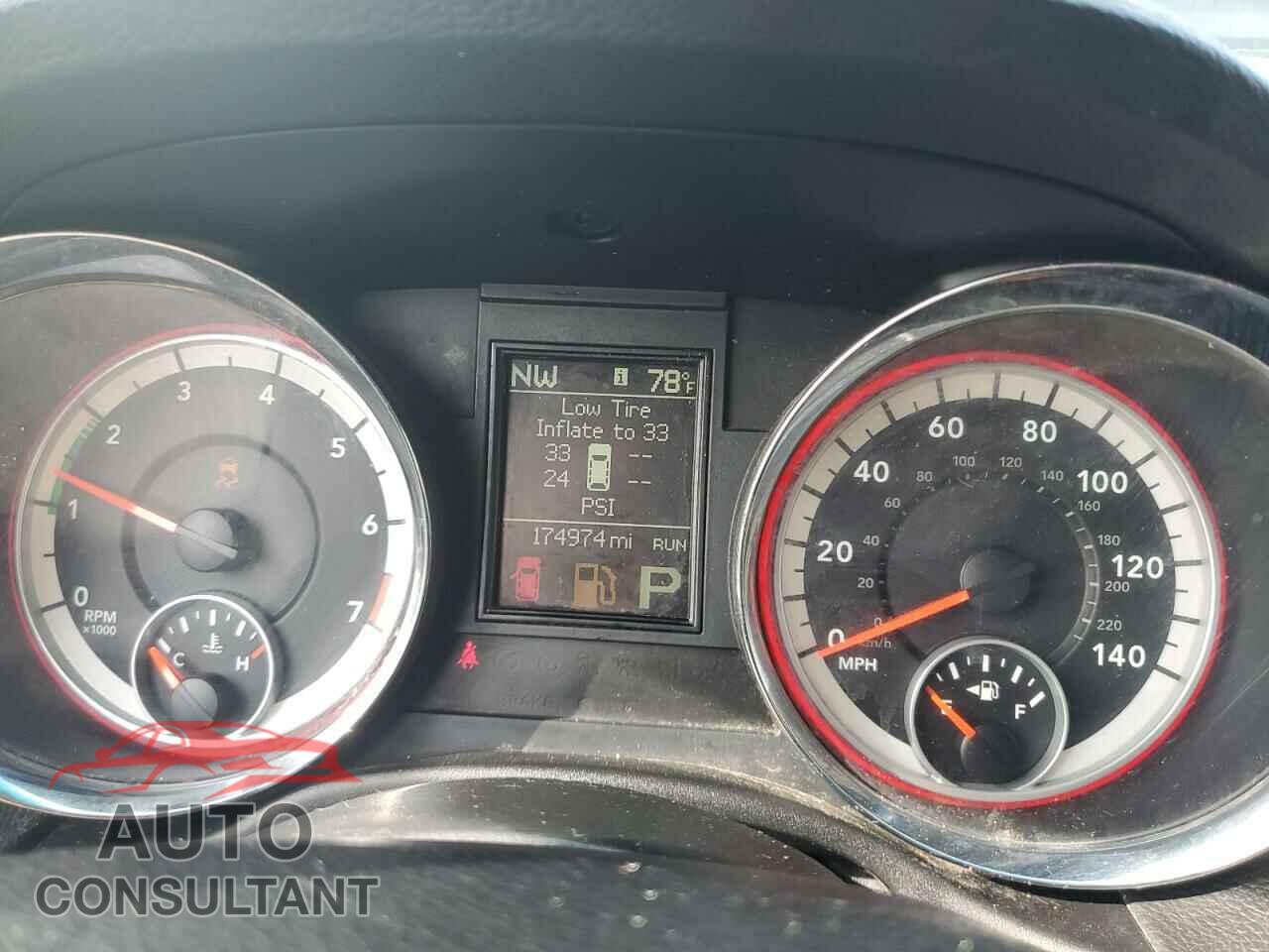 DODGE DURANGO 2013 - 1C4RDHDGXDC663291