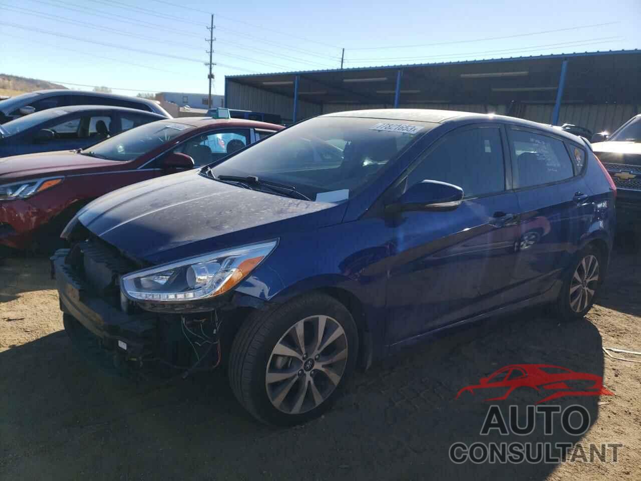 HYUNDAI ACCENT 2017 - KMHCU5AE2HU346589