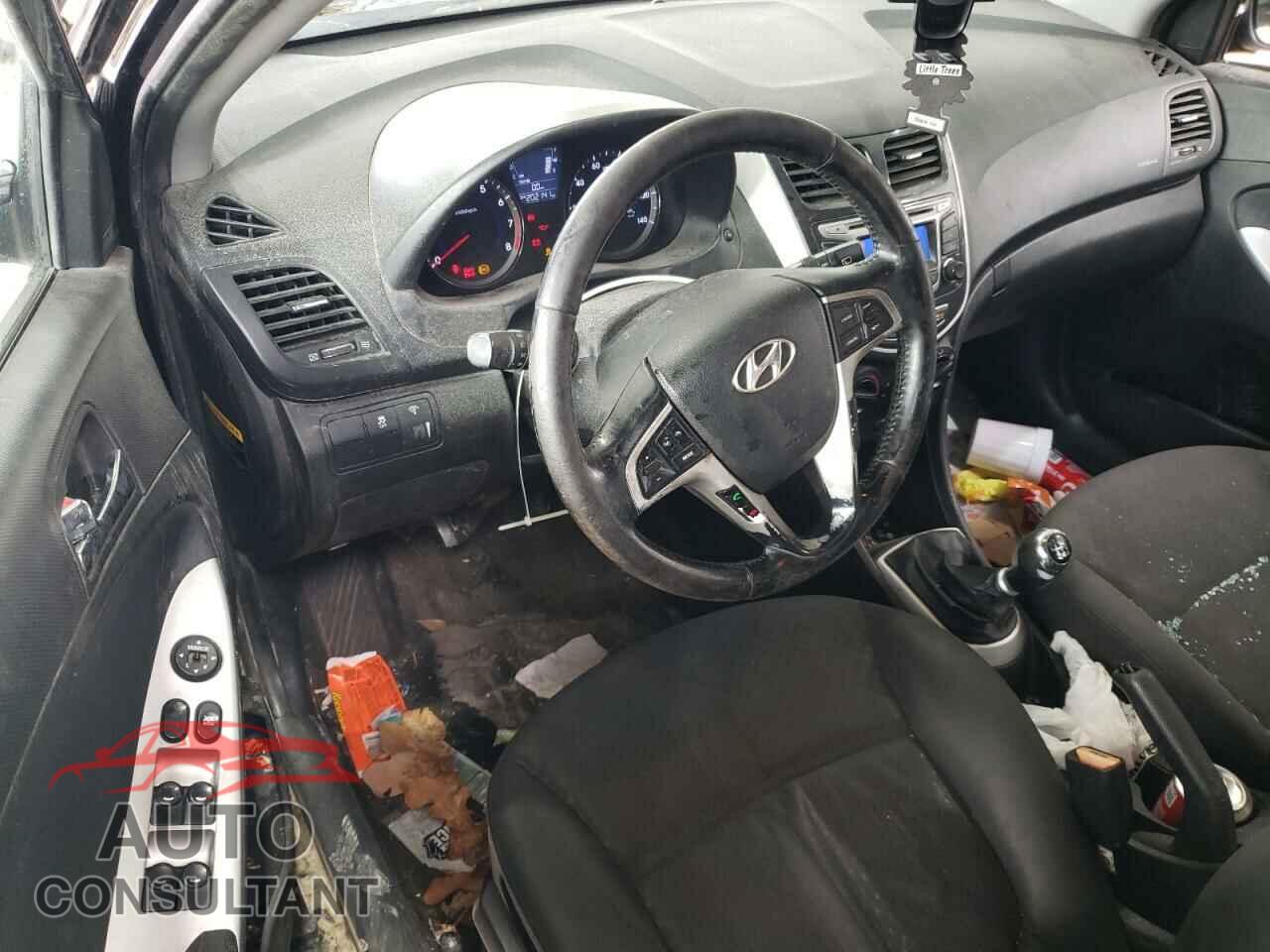 HYUNDAI ACCENT 2014 - KMHCU5AE5EU149668