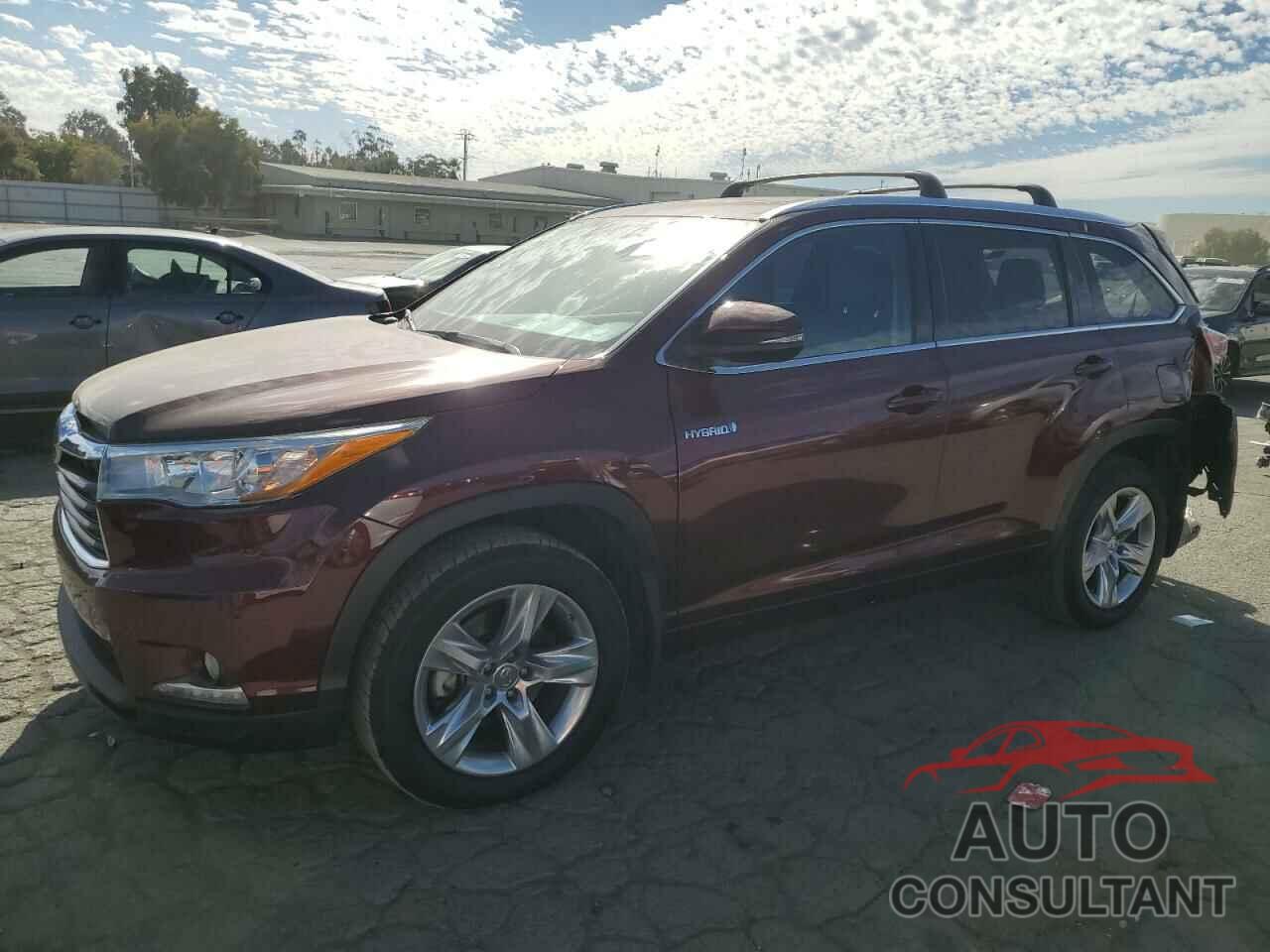 TOYOTA HIGHLANDER 2015 - 5TDDCRFH6FS012637