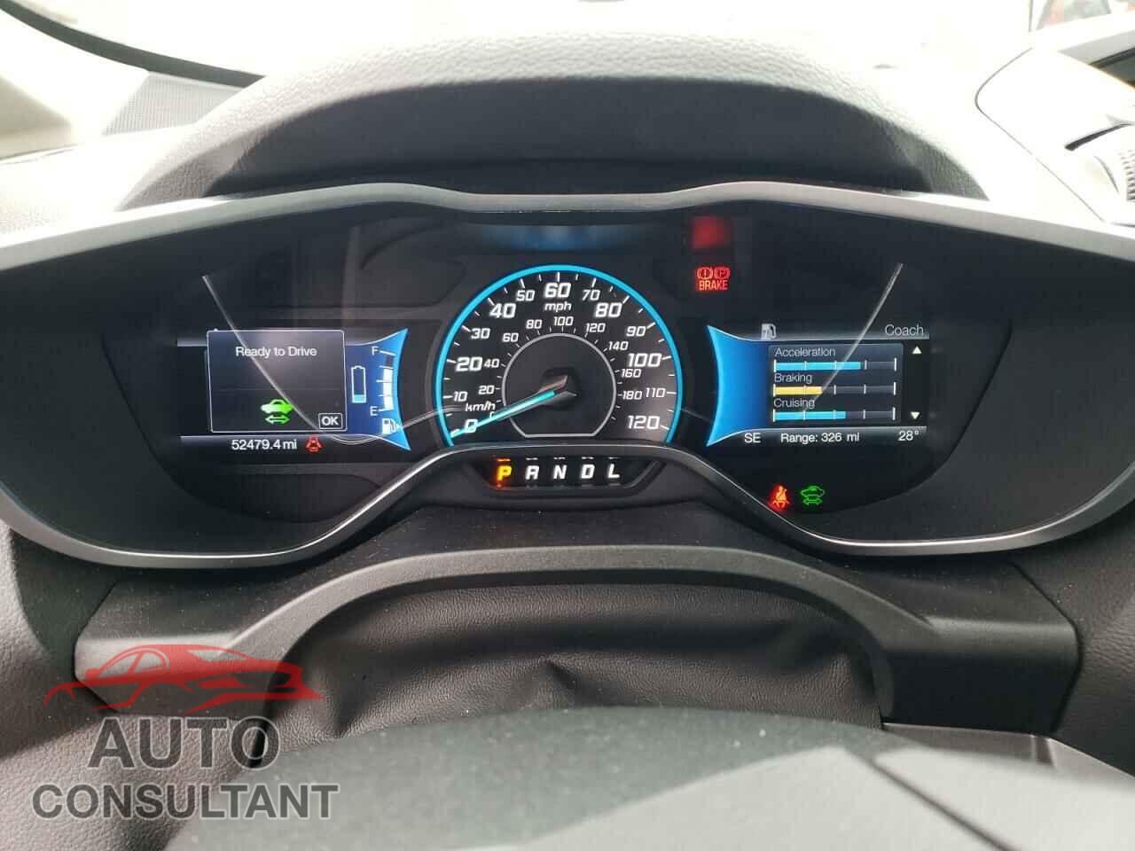 FORD CMAX 2017 - 1FADP5EU9HL103536